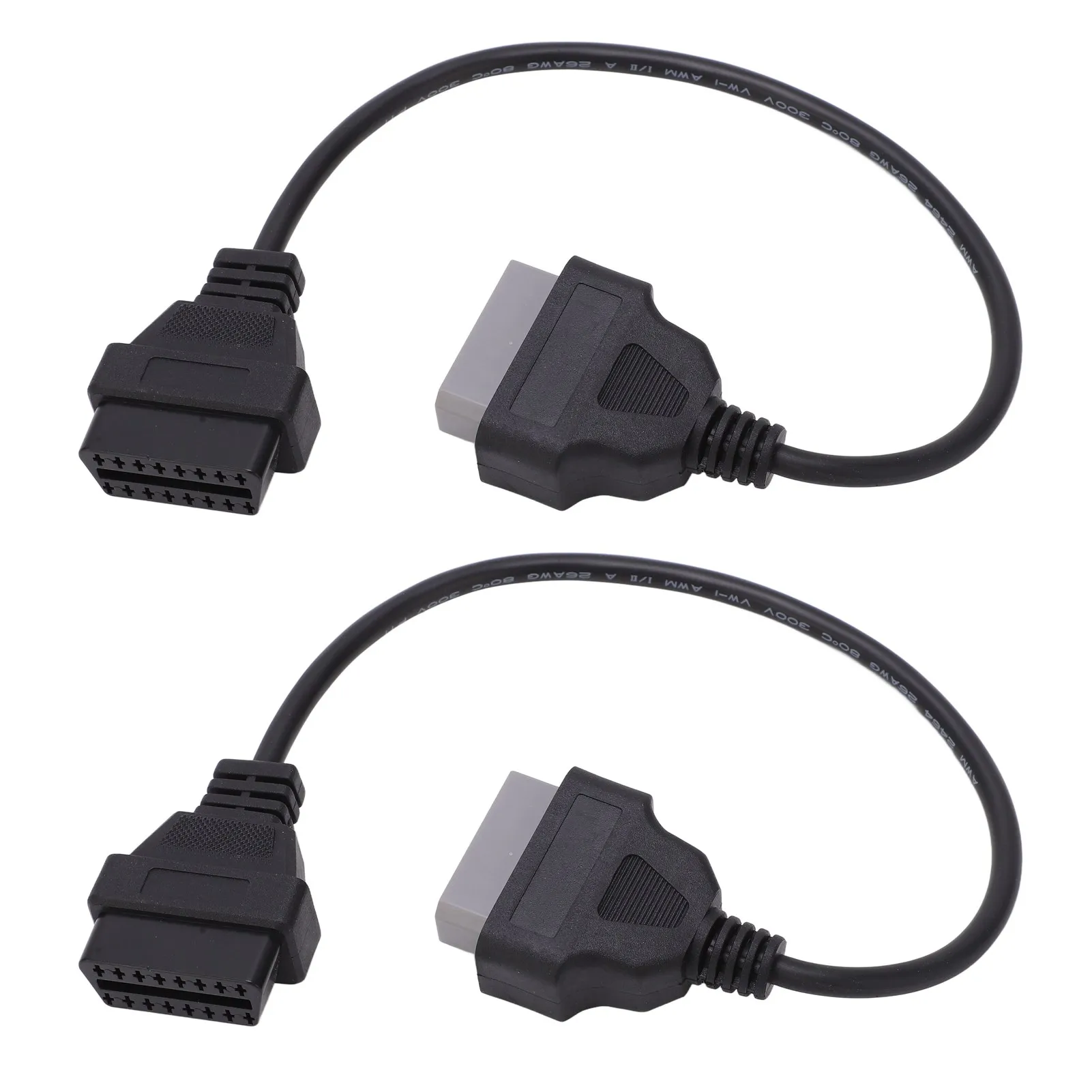

Car Diagnostic Cable Compact Size Fast Speed Lightweight 14 Pin To 16 Pin OBD2 Diagnostic Cable for Vehicle