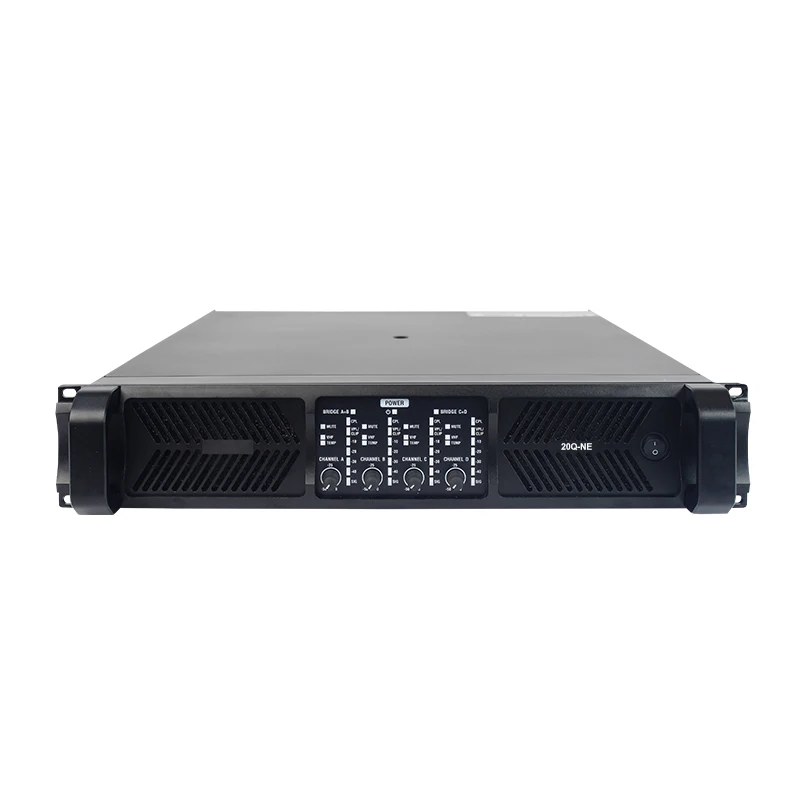 

20000Q 15000W Pro Audio 2U Switching Power Aluminium Heat Sink Power Amplifier With 12Pcs Cooling Fans