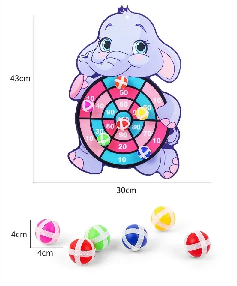 Lernspiele Dartscheibe Stickey Ball Dart Kinderspielzeug Kind Montessori Spiele Indoor-Sport für Kinder Montessori Spielzeug Geschenk – Detail 12