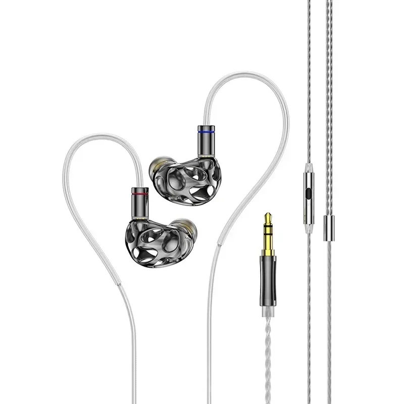 BLON BL-A8 BLA8 HIFI in-ear oortelefoon 10 mm lichtgewicht membraan lopende bedrade hoofdtelefoon sportmuziek oordopjes BLON MINI BL-03