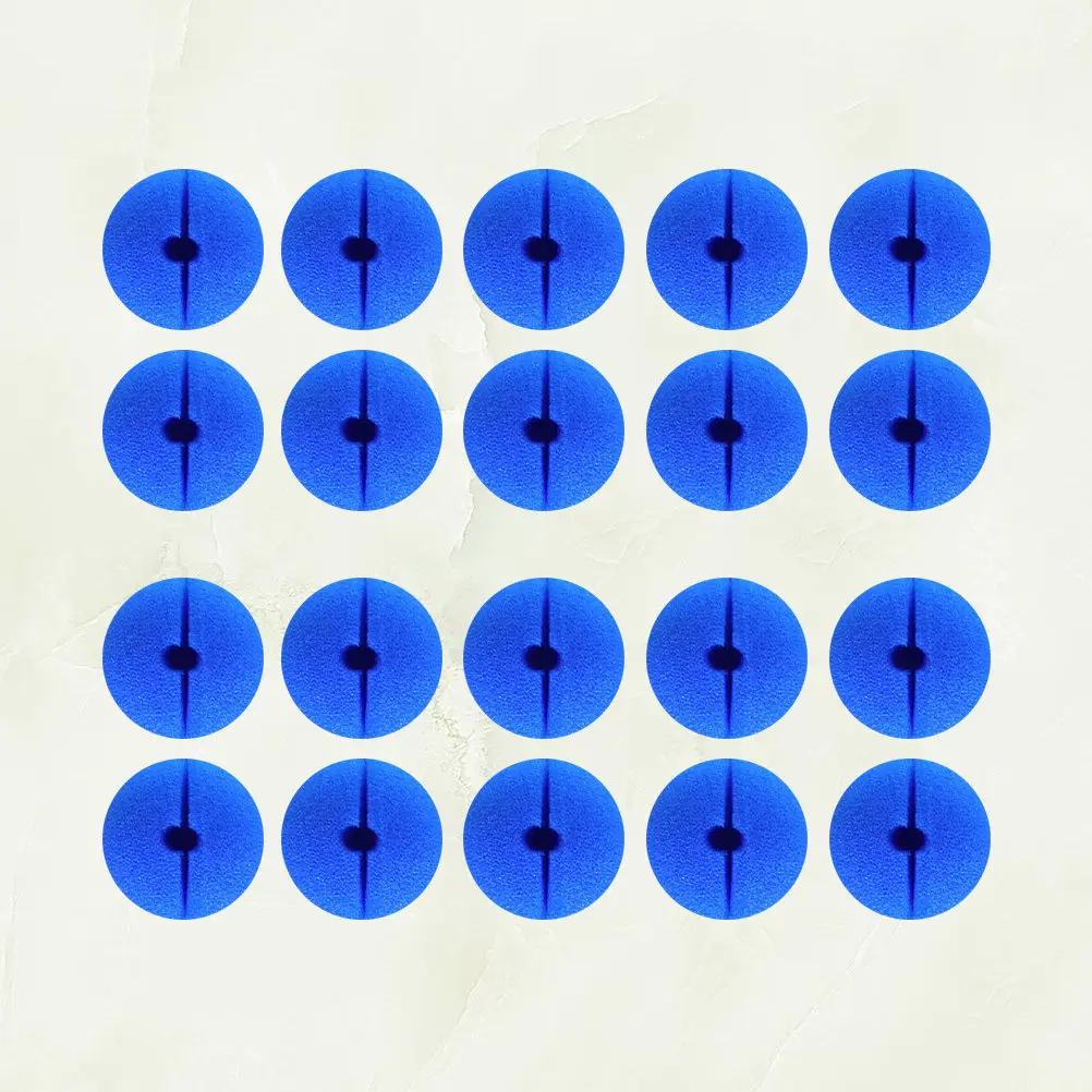 

50 шт. губчатых носов клоуна, забавные, прочные, универсальный размер, красные, синие, желтые, для костюмов, реквизит для вечеринок, маскарадов и праздников