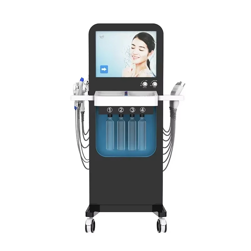 Machine nettoyante pour le visage 13 en 1, soin de la peau, microdermDelhi, élimination des points noirs et de l'acné, raffermissement du visage, soin de la peau