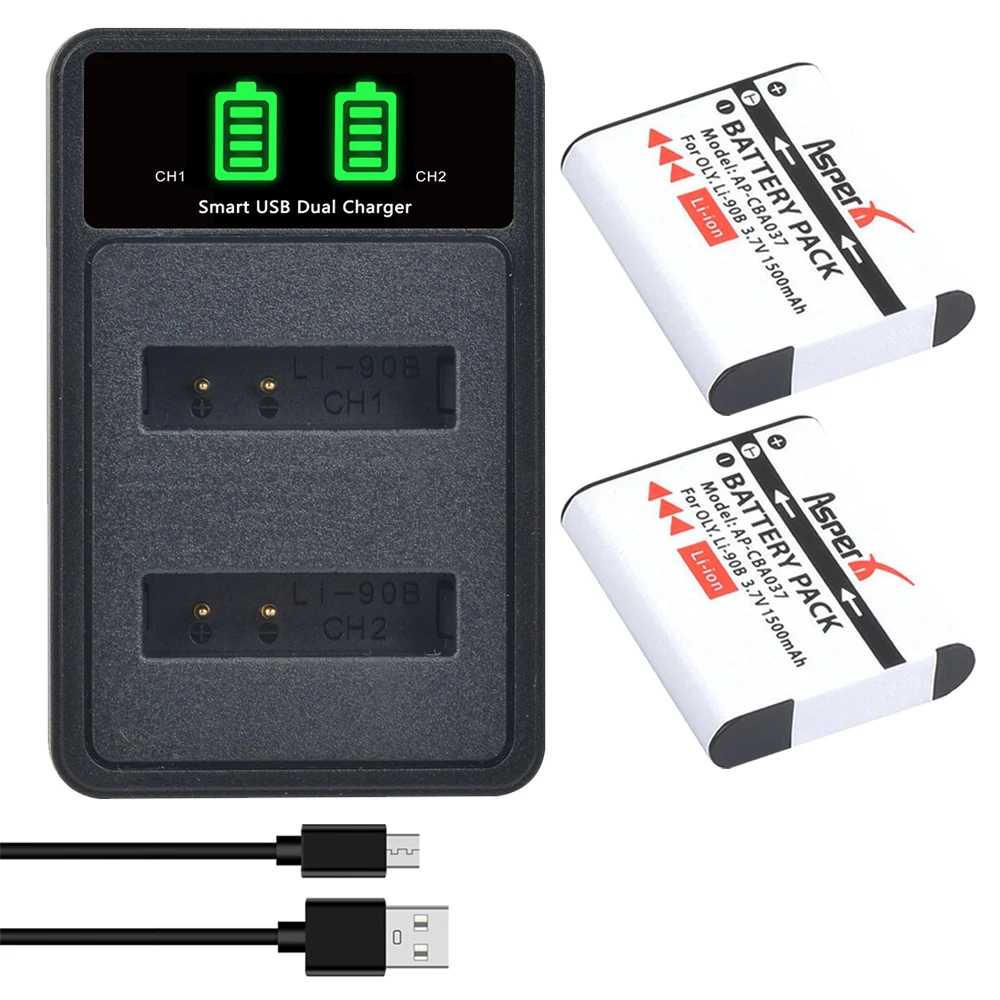 LI-92B LI-90B Bateria DB-110 Battery or Charger for Ricoh GR III WG-6 GR IIIx Olympus Tough TG-1 TG-2 TG-3 TG-4 TG-5 TG-6 XZ-2