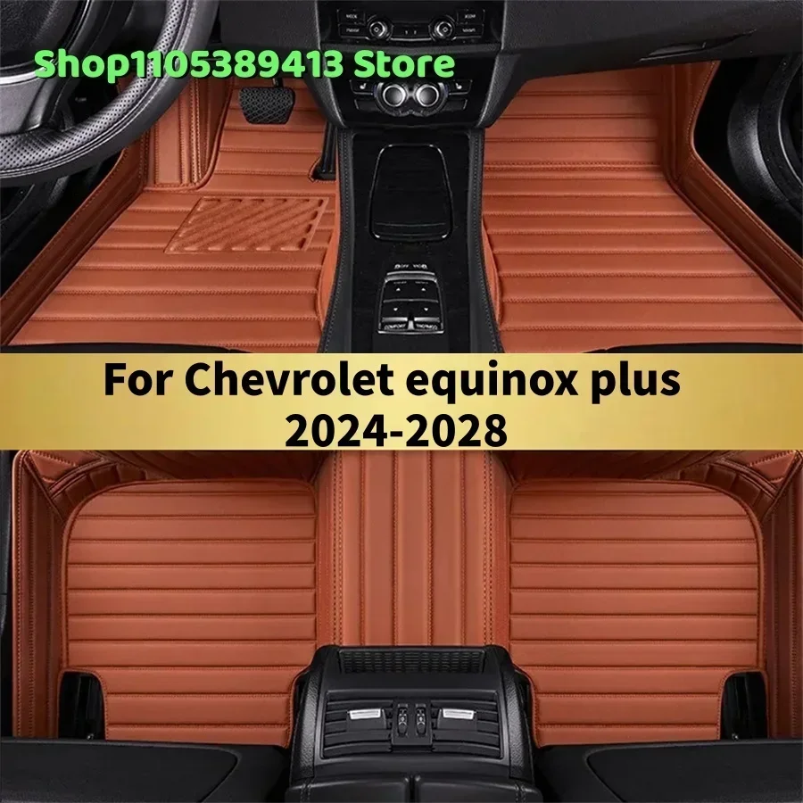 

Custom Car Floor Mats For Chevrolet equinox plus 2024 2025 2026 2027 Car Mat Accessories Mats Carpets Auto