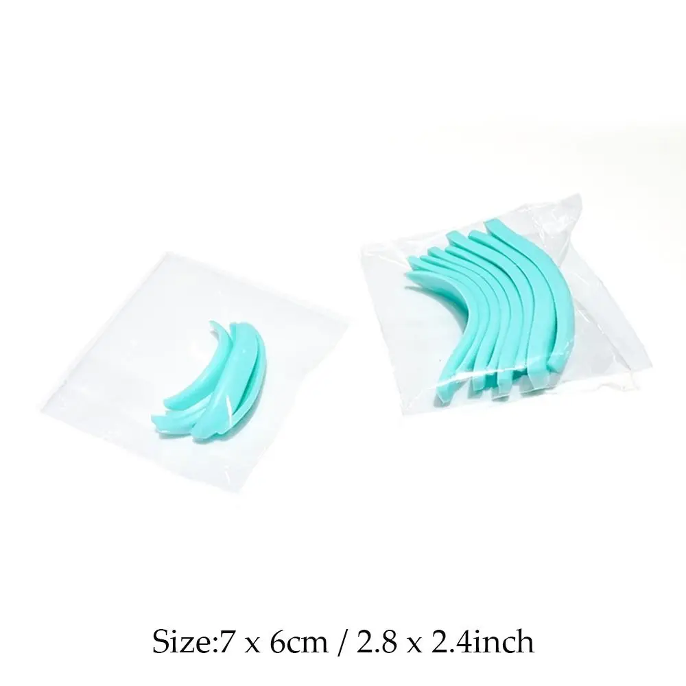 7 Pairs Silicone Eyelash Perm Pad Recycling Makeup Lifting Lashes Rods Shield 3D Eyelash Curler Accessories Applicator Tools