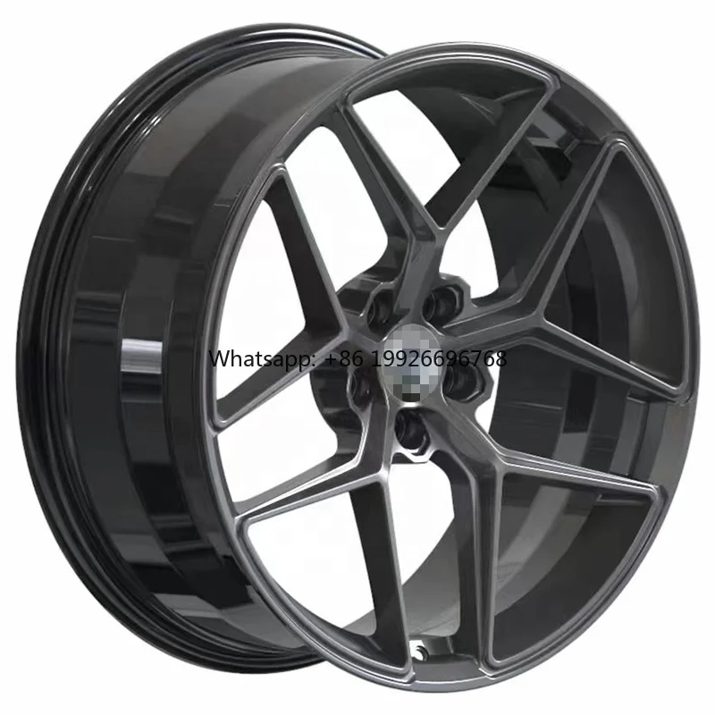 

5X108 5X112 5X114.3 5X120 Gray Custom Forged Wheels for Mercedes-Benz BMW Audi 19 Inch Alloy Wheels