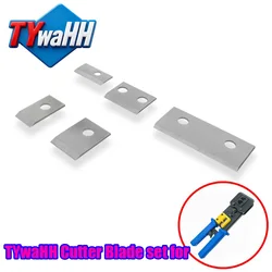 Ethernet Network LAN Cable Plug Crimper Tools Replaceable Cutting Insert for Pass Through RJ45 Connector Crimping Tool  HY1536