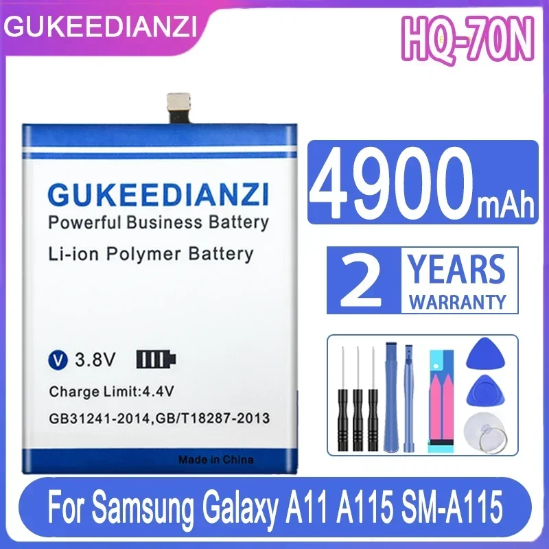 GUKEEDIANZI Replacement Battery HQ-70N 4900mAh For Samsung Galaxy A11 A115 SM-A115