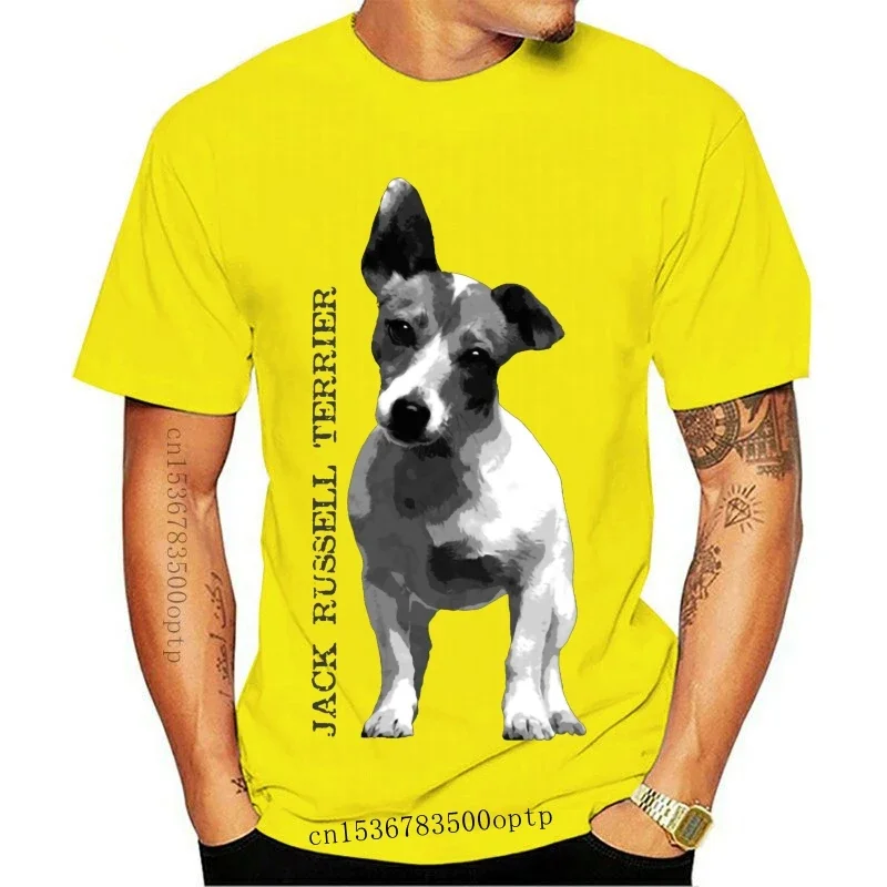 New Jack Russell Terrier T Shirt Fashion Summer Style O-Neck Cotton Personalized Standard Slim Fit Shirt