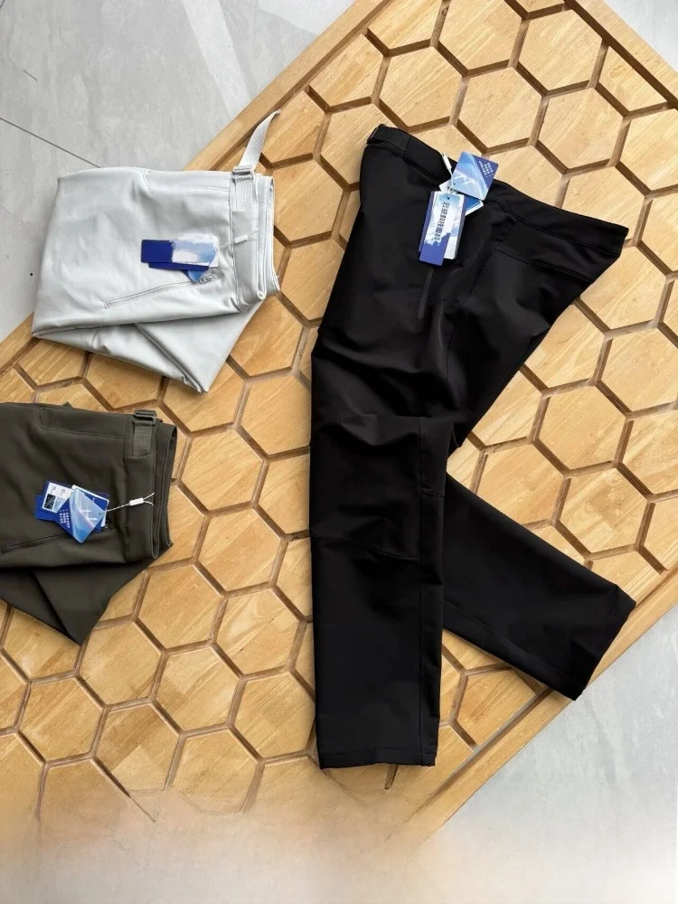 

Outdoor Men's Casual Pants Soft ell 3D Tailoring Aesthetic Human Structure Spring Summer Breathable Polyester Fiber