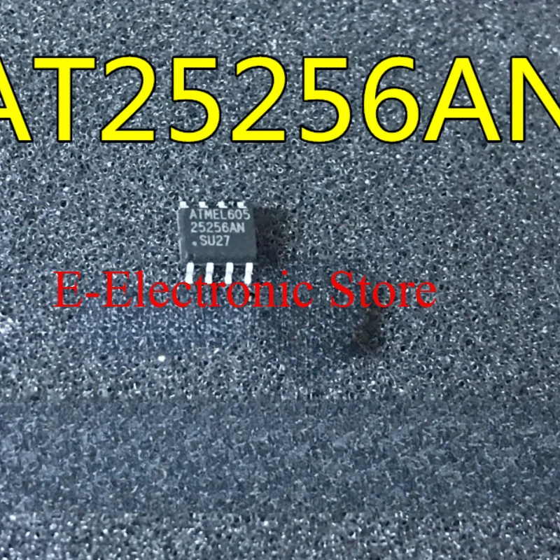 5PCS/LOT  AT25256AN-SU27 AT25256AN-10SU-2.7  EEPROM 256KBIT SPI 8SOIC