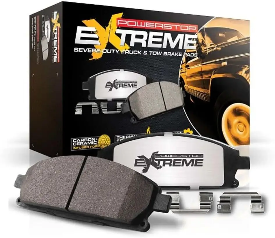 

High-Performance Carbon-Fiber Ceramic Brake Pads for Trucks and SUVs - Low Dust, Quiet, Rust-Resistant
