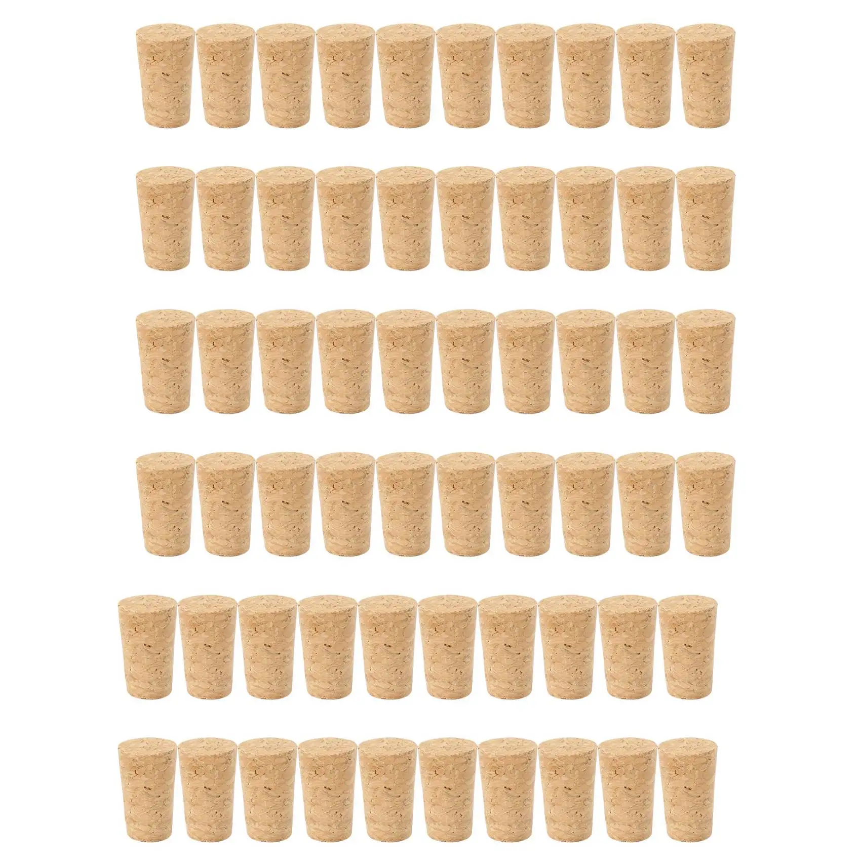 ABXF-60 шт./лот, пробки из натурального дерева, пробка для вина, деревянная пробка для бутылок, конусная пробка для бутылок вина, уплотнительная крышка, пробки для пива