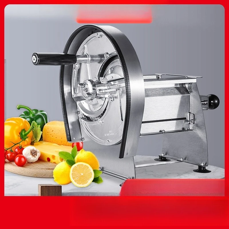 

Stainless steel lemon slicer commercial milk tea shop potato chips radish ginger garlic slicing artifact kitchen