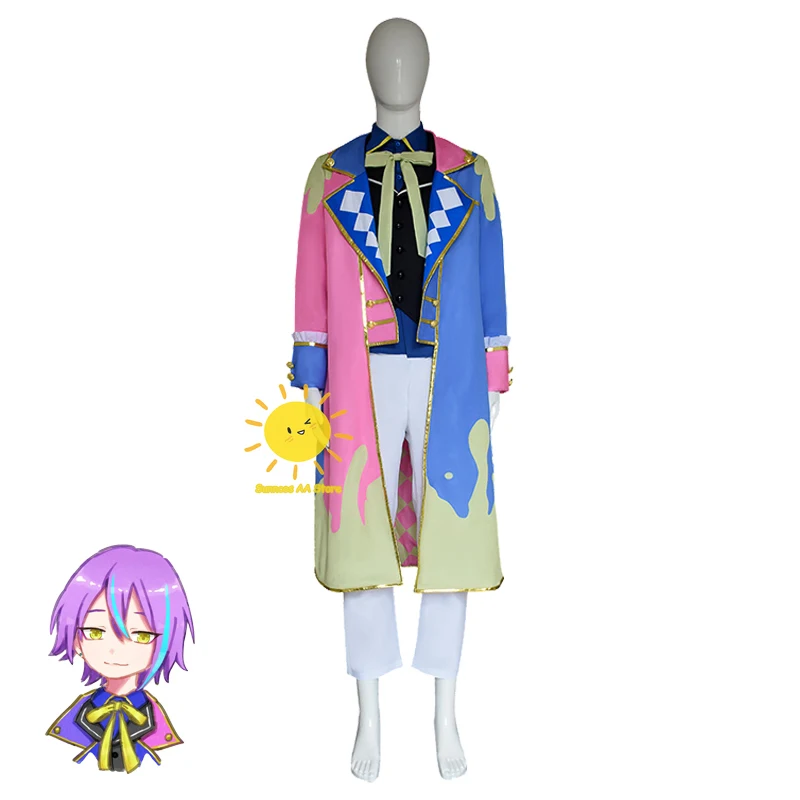 Game Kamishiro Rui Cosplay Project Sekai Colorful Stage Cosplay Costumes Performance Suits Wig Halloween Carnival Cos Adult Men