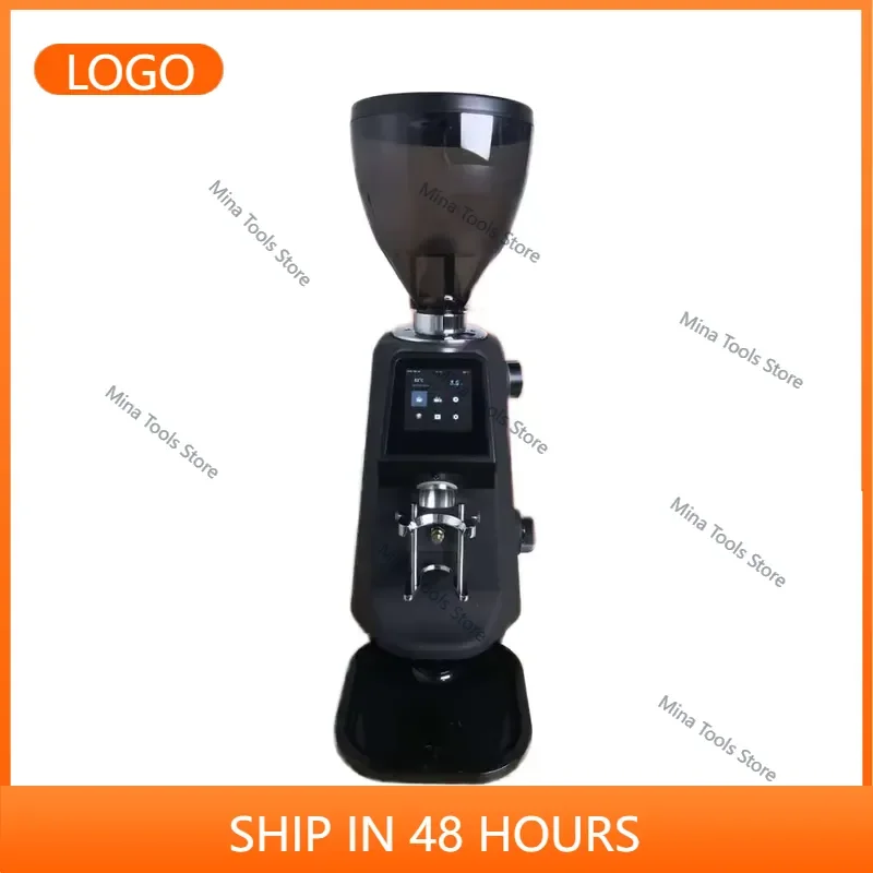 Factory Price 74mm Burr Coffee Bean Automatic Espresso Electric Commercial Coffee Grinder with Scale
