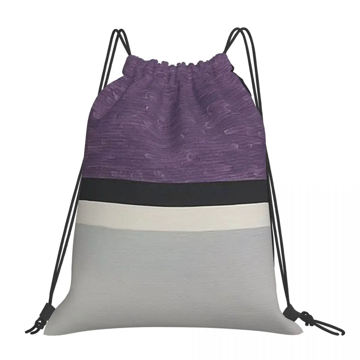 Untitled Backpacks Casual Portable Drawstring Bundle Pocket Sports Bag Book Bags For Man Woman Students