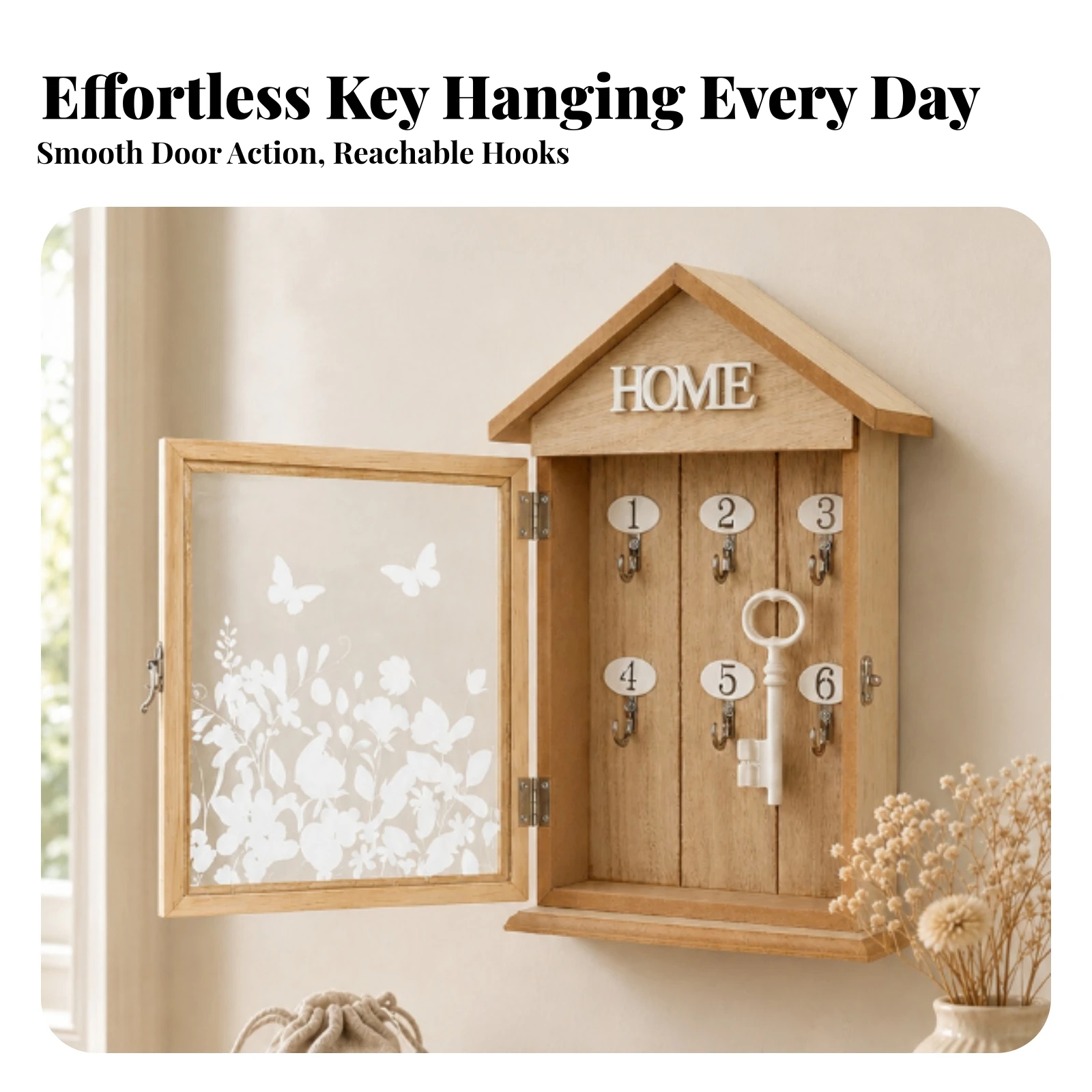 armoire-a-cles-en-bois-avec-porte-en-verre-boite-a-cles-decorative-en-forme-de-maison-style-ferme-vintage-pour-l'entree-le-couloir