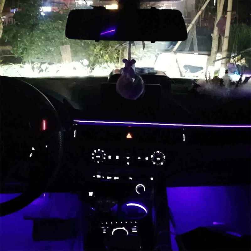 For Audi A5 A5L illuminated trim Audi dedicated atmosphere light  LED RGB indoor lighting  Audi's fully illuminated interior