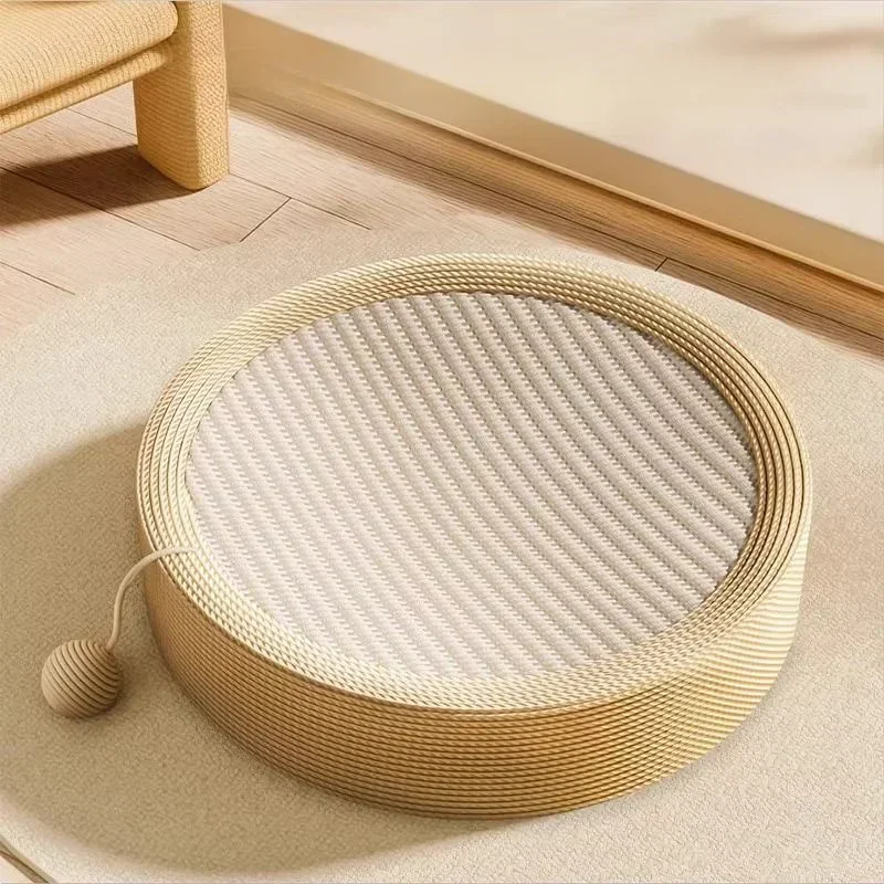 

New Cat Oversized Cats Nest Basin Grinding Nest Claw Hemp Rope Can Not Catch Bad Sisal Cat Scratch Nest Cat Board Accessories