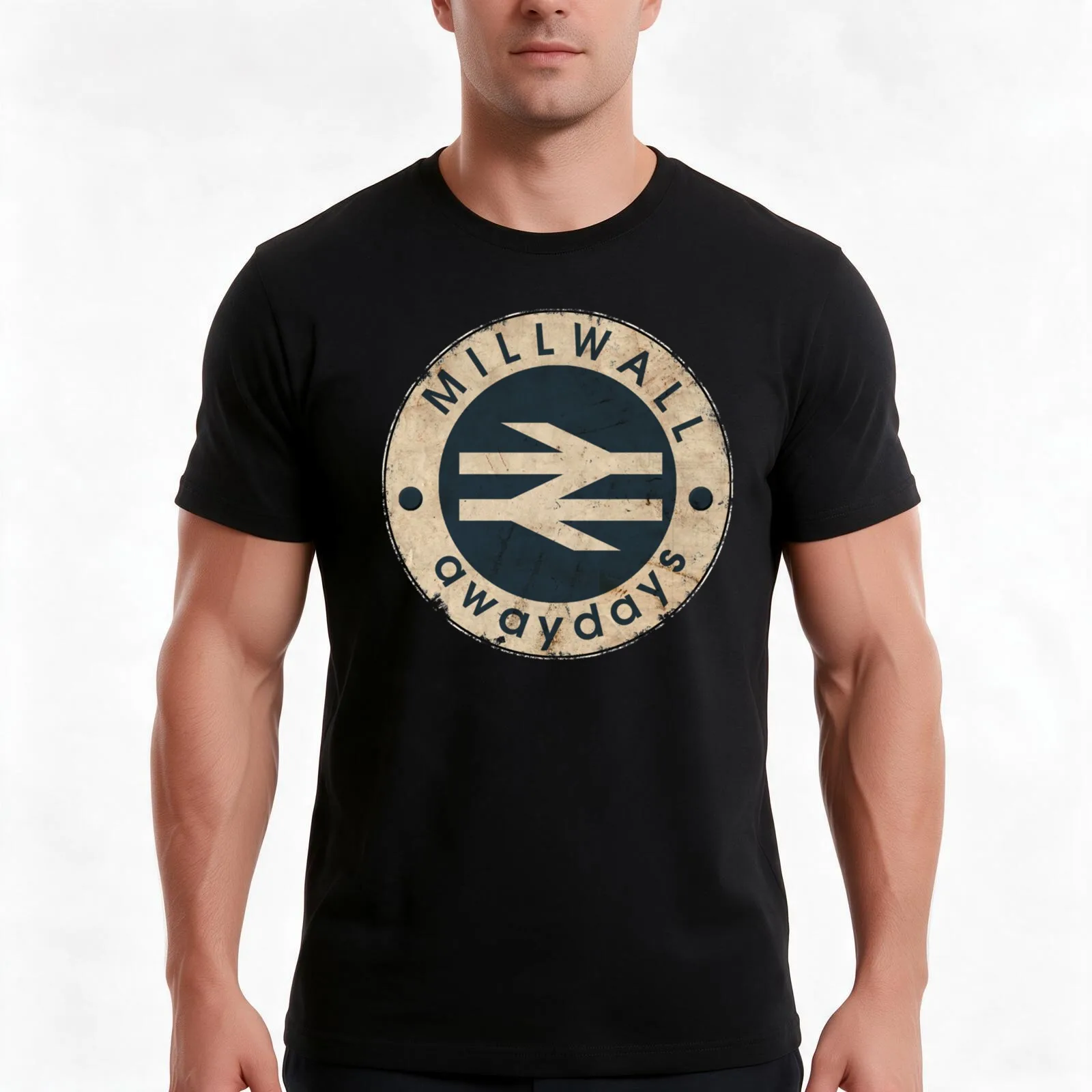 Millwall Awaydays T-Shirt Summer Casual Cotton Tee Oversized Streetwear Tops Vintage Graphic Print Loose Fit Short Sleeve