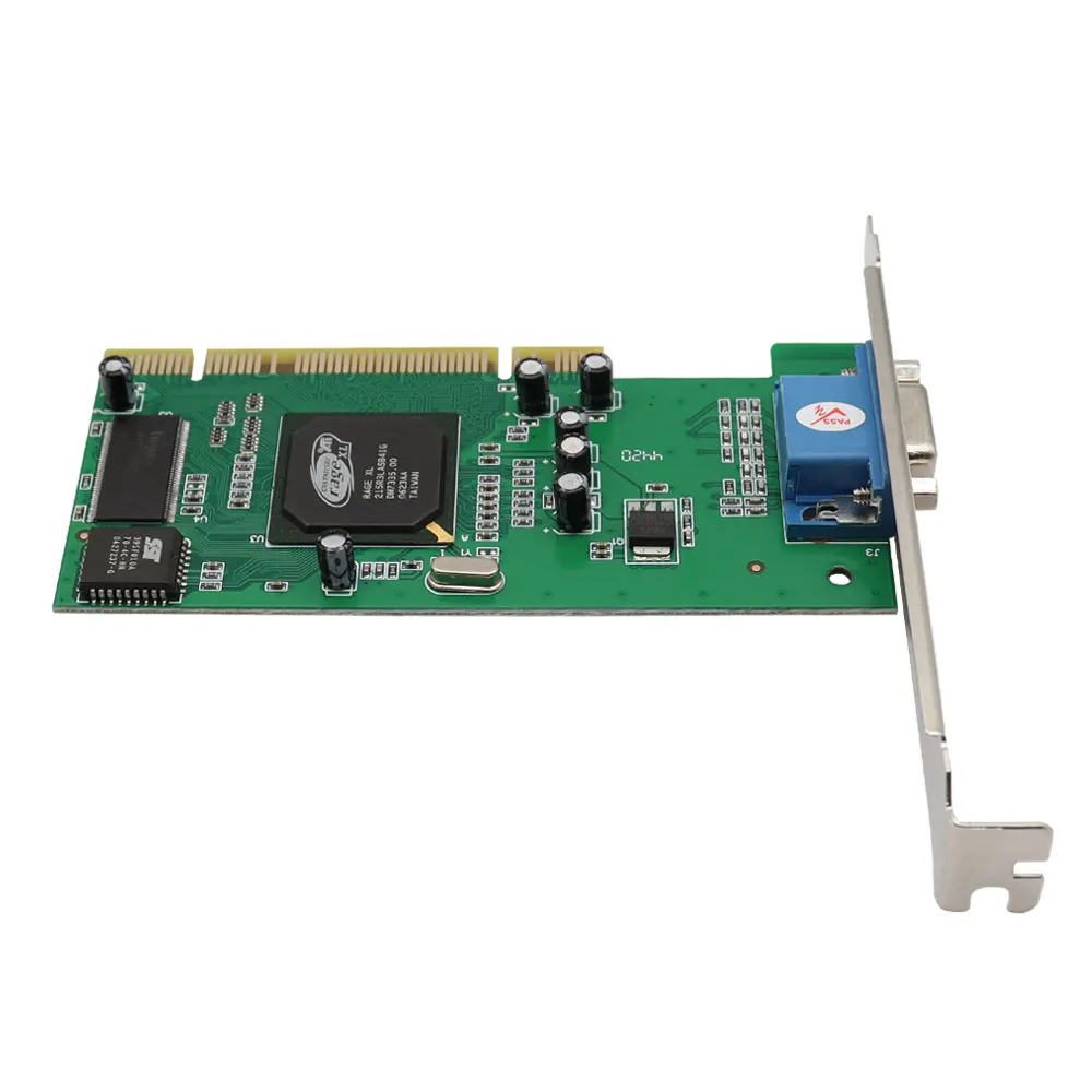 PCI VGA Display Card ATI Rage XL 8MB 32Bit Multi-Display Tractor Card PCI Video Card SDRAM VGA Card for Computer Desktop