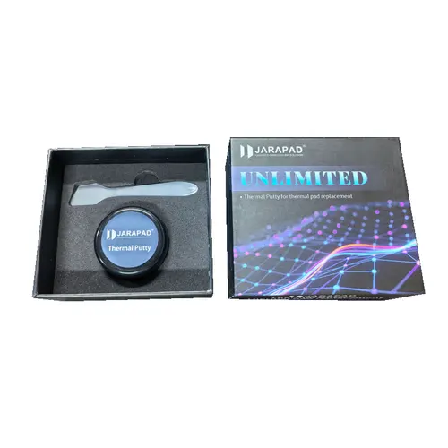 Imagen 2 del producto Masilla térmica ilimitada JARAPAD 16,8 w/mk para procesador VGA GPU IC almohadilla térmica de enfriamiento rápido masilla de bloqueo de calor de repuesto