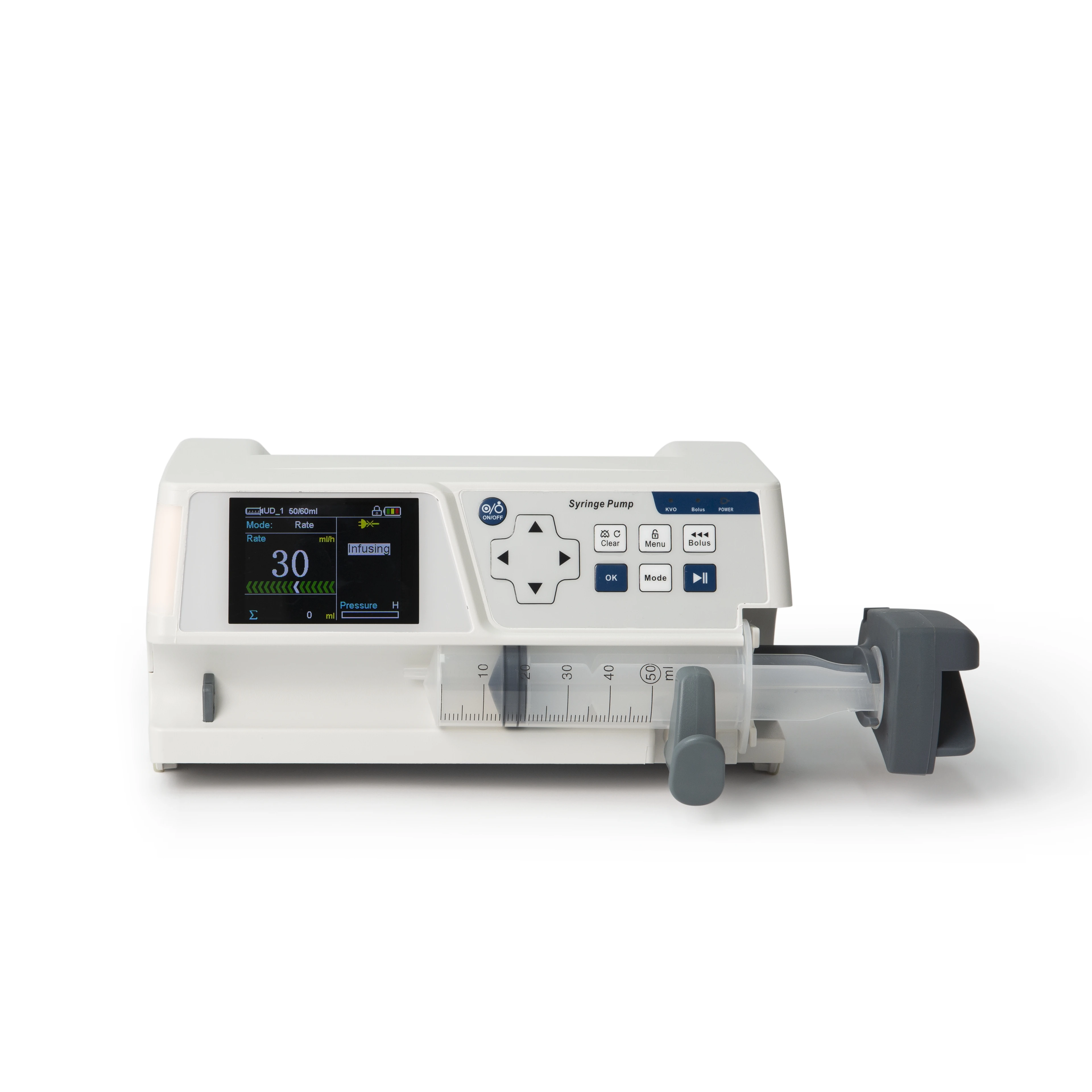 

Portable LCD JZ-DSP1 Syringe Pump Rechargeable Battery Medical Equipment for Large Animal Diagnosis Includes Veterinary Syringes