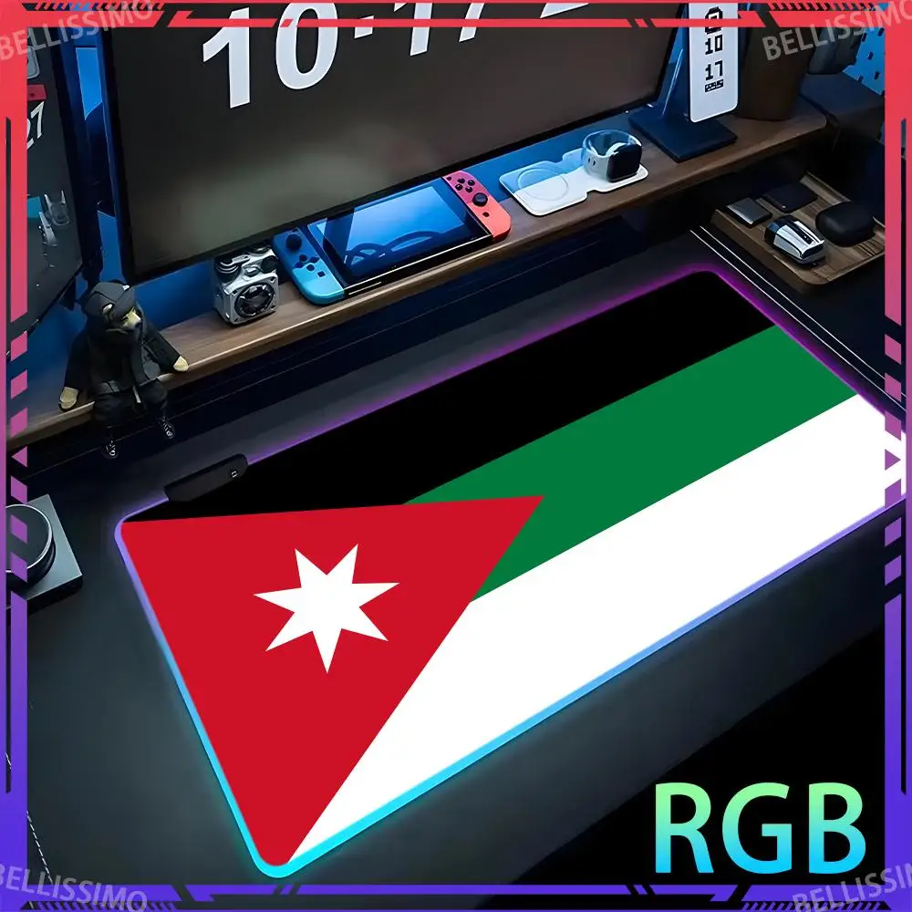 

Cute keyboard pad Gaming desk accessories Mouse Pad syria_flag RGB mouse Office accessories RGB gaming mouse pad