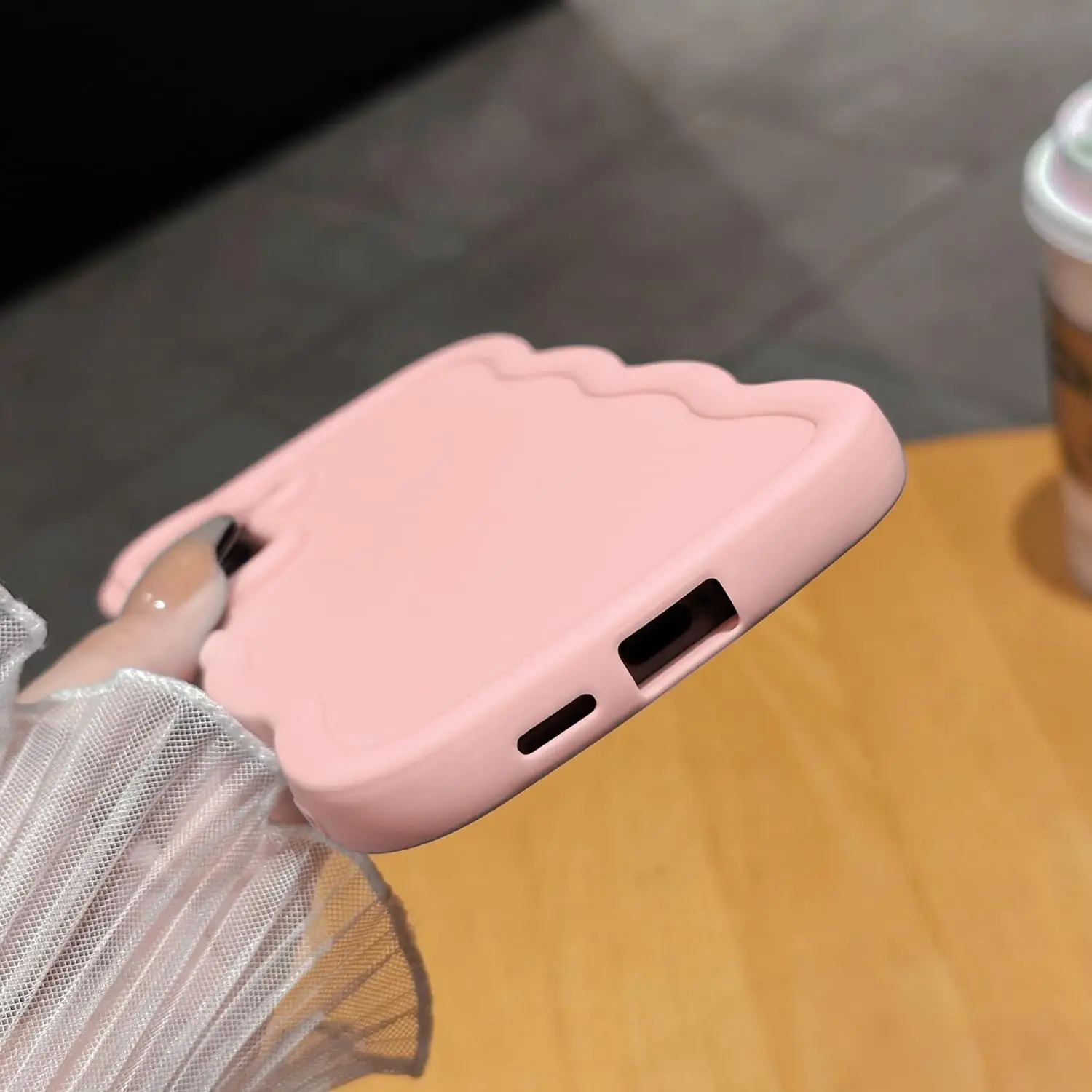 A15 Hülle Macaron-Farbe, gewellter Rahmen, weiche TPU-Schutzhülle für Samsung A05S A14 A16 A17 A25 A54 A35 A55, stoßfeste Handyhülle, Coque – Detail 5