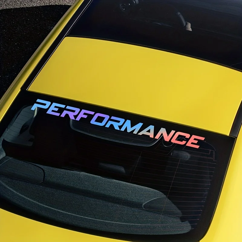 

PERFORMANCE Car Stickers Waterproof Vinyl Material Auto Windshield Body Decals Letter Car Decoration Accessories Stickers