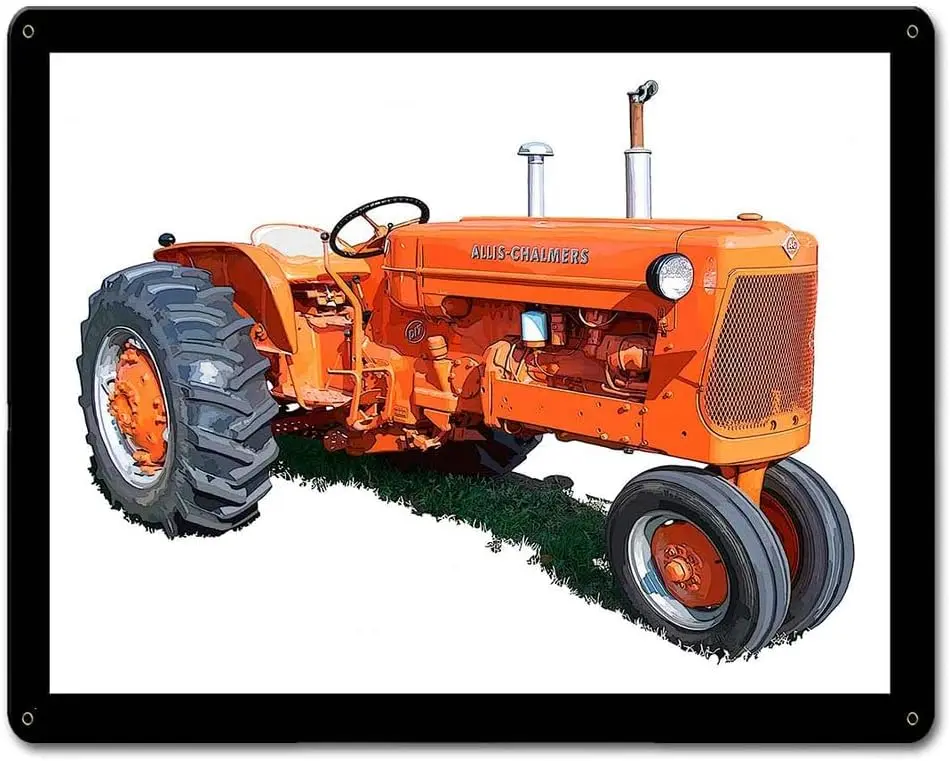 Allis Chalmers D17 Plaque Poster Metal Tin Sign 8