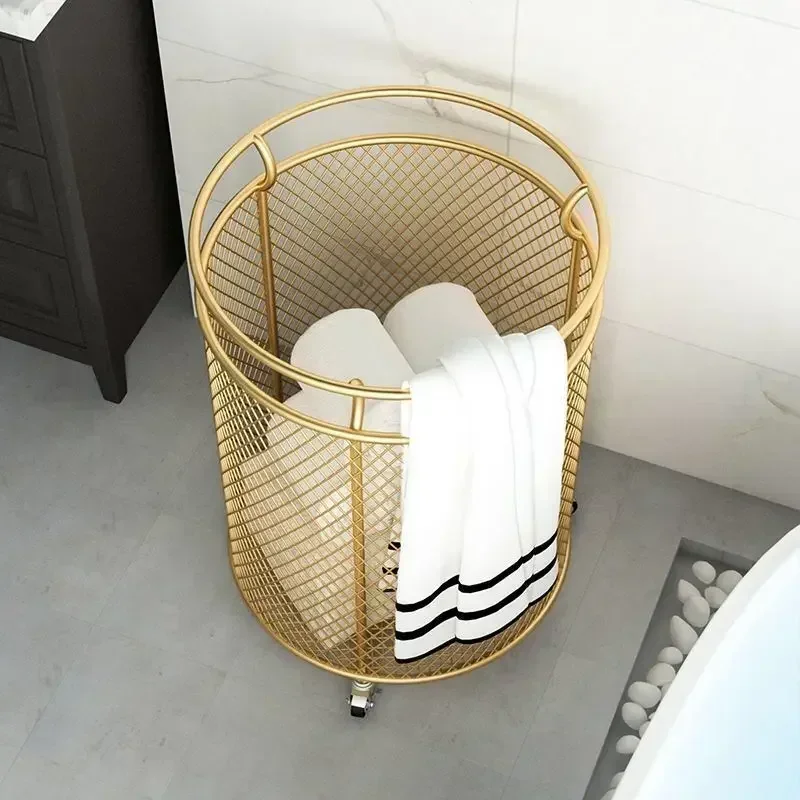 Iron Simple Dirty ClothesBaskets Storage Luxury Dirty Clothes StoragBaskets Laundry RooBaskets In Bathrooms