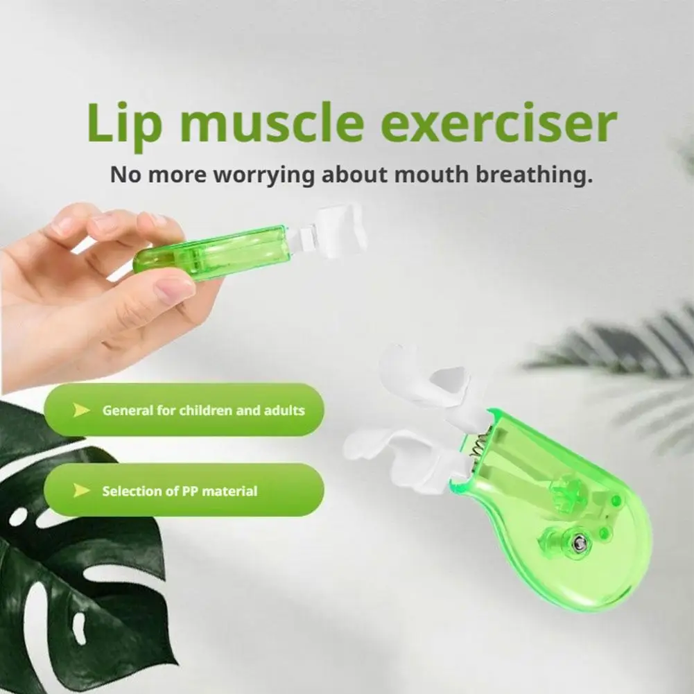 مدلك عضلات الشفاه عن طريق الفم، أداة تدريب إغلاق الشفاه، أداة تدريب تقلل من التنفس في الفم، رفع تنحيف الوجه