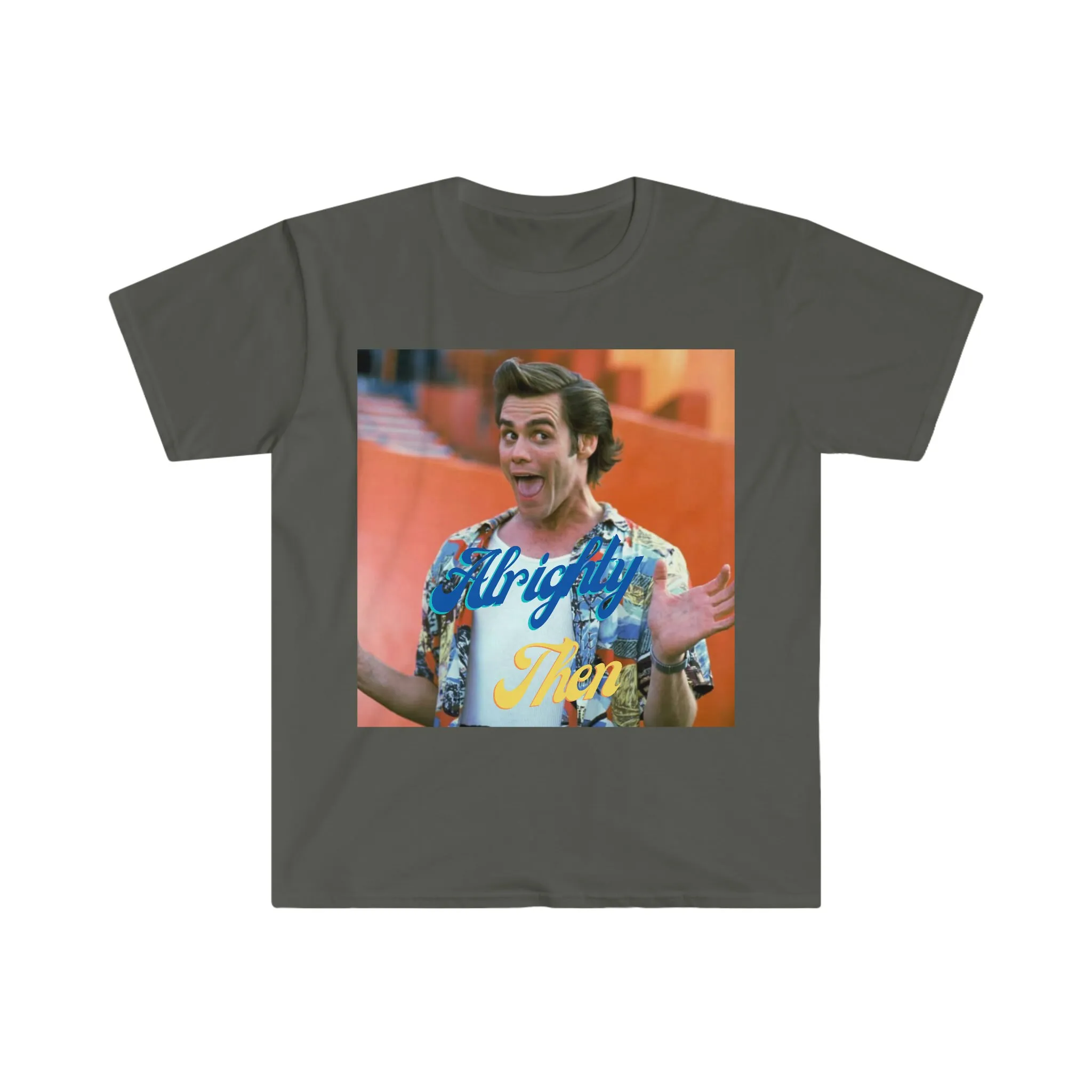 Ace Ventura T Shirt Jim Carrey Alrighty Then 90'S Movie