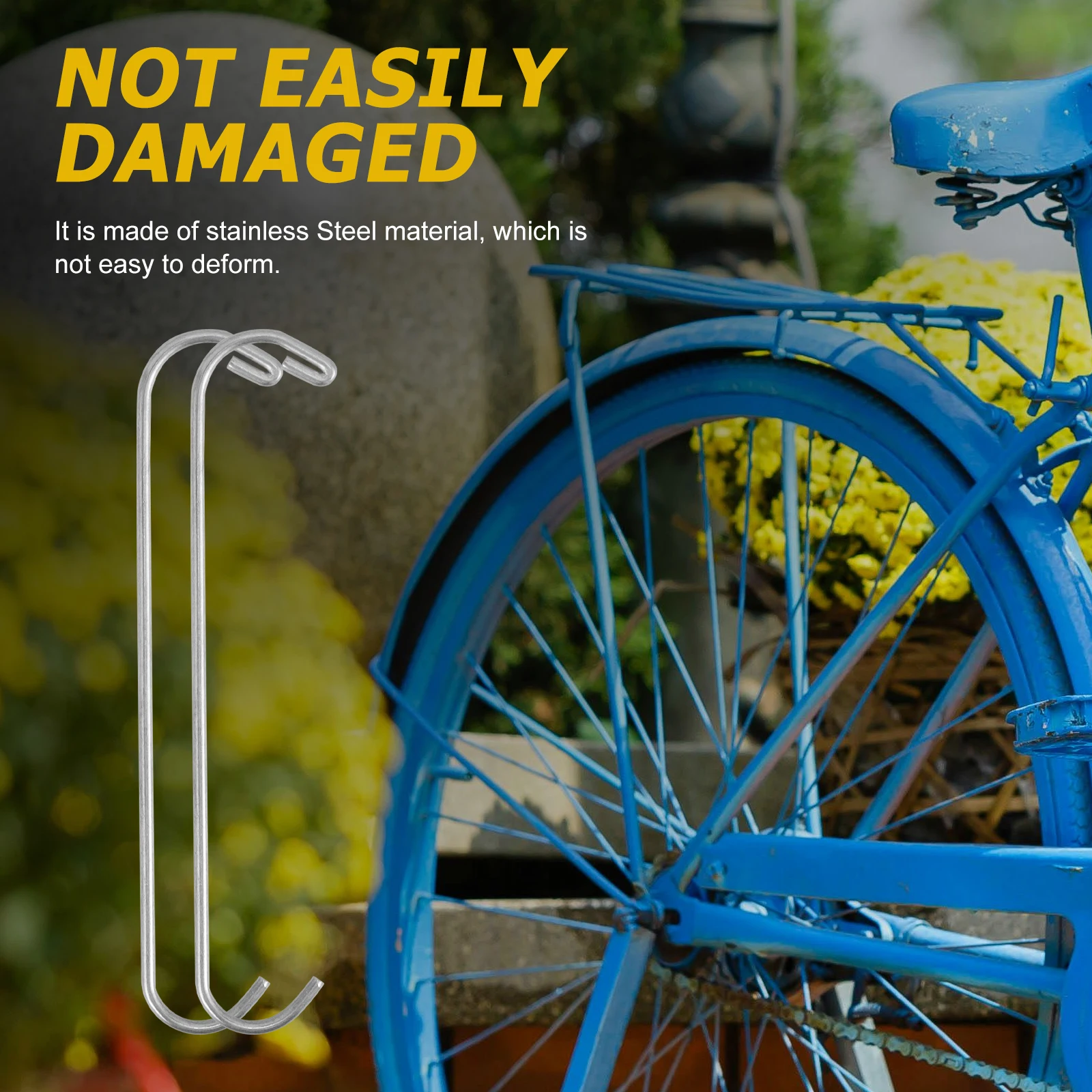 20Pcs Stainless Steel Bike Chain Hooks Chain Removal Tools Bicycle Repair Tools Maintenance Kit for Mountain Road Bikes