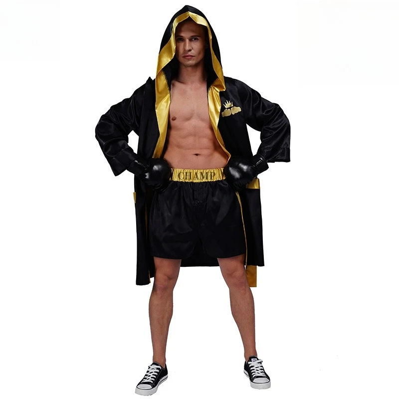 

Halloween Cosplay Boxer Fighting Costume Wrestling Costume Prom Party Rave Party Dress Festival Play Costume