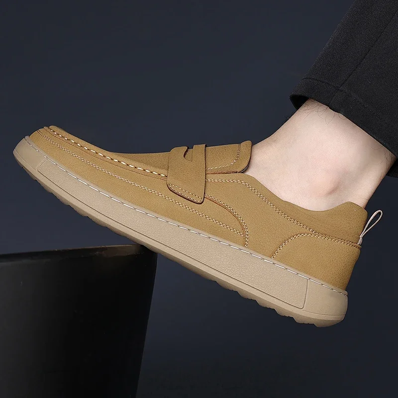 

Men's Classic Leather Shoes New Arrivals: Elegant Loafers, Handmade Summer Shoes, Casual Skate Shoes