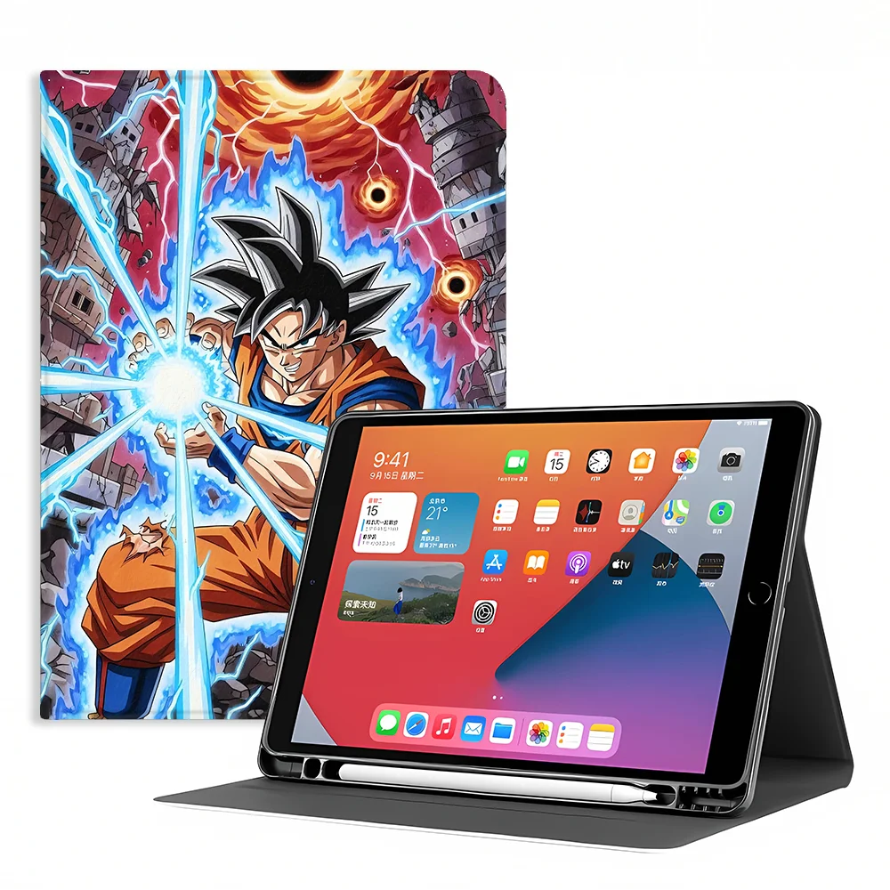 Dragons B-Ball G-Goku Case for Samsung Galaxy Tab A7 Lite S11 A8 S7 S8+ S9 FE A11 S10 Plus A9Plus S9+ S10 Lite S10FE With Pencil