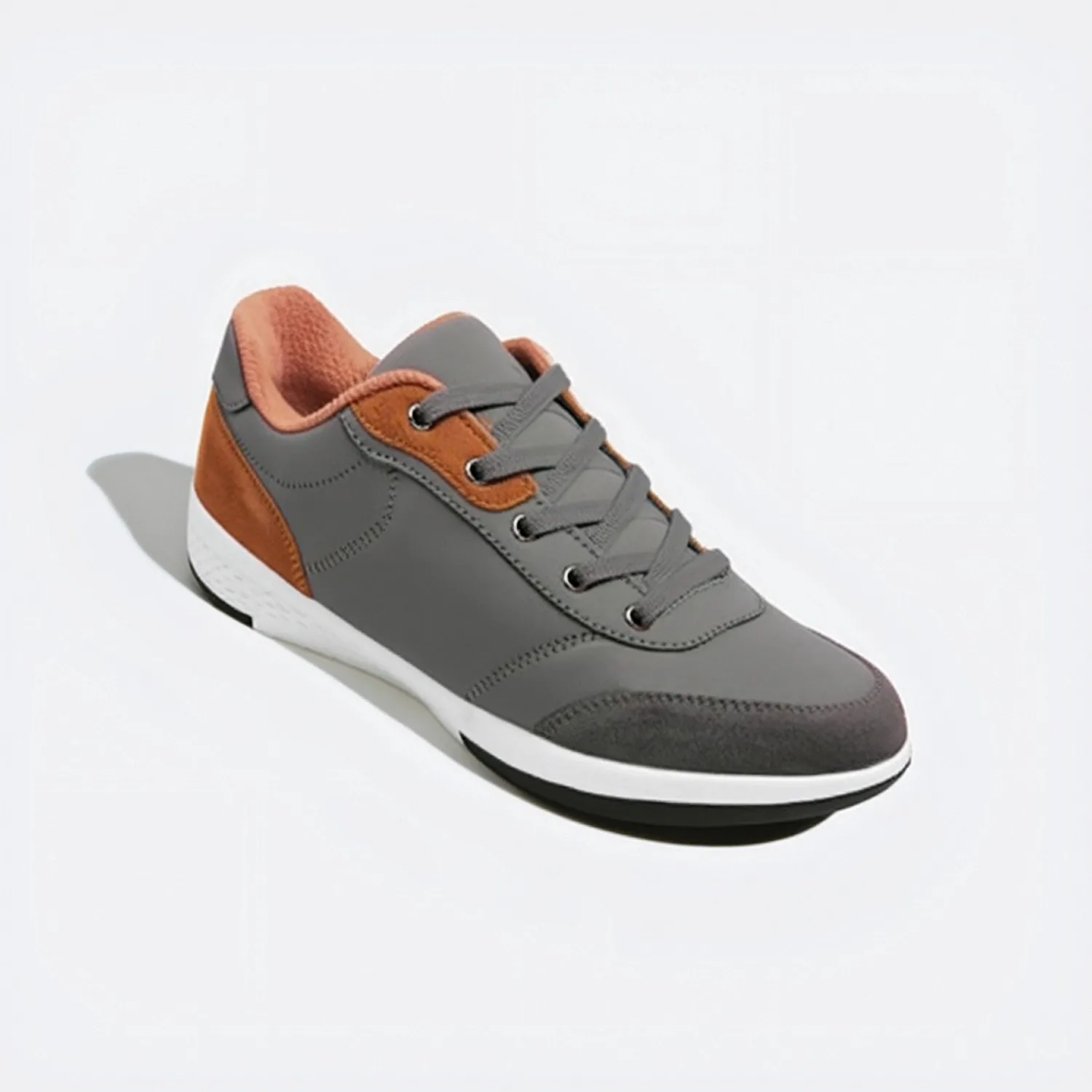 

LANGYUN Size48 Мужские повседневные кроссовки Легкие дышащие туфли на плоской подошве для мужчин