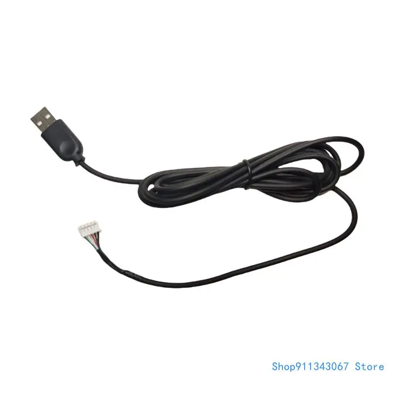 USB Mouse Cable Line Replacement Rubber Mouse Wire Line for G300 G300S Mice Drop shipping