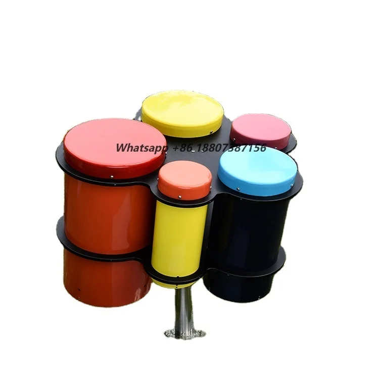 

New Product Outdoor Percussion Instrument Drum Set Music Instrument Playground Equipment Music Children's Intellectual Toys