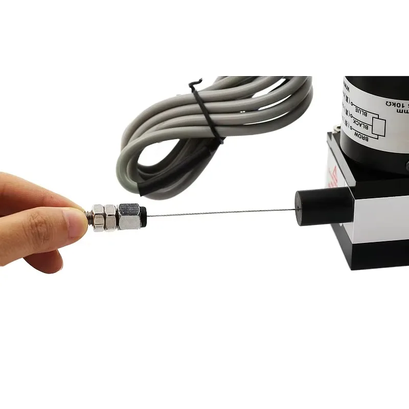 500 مللي متر WPS-XS المقاومة الناتج سلسلة الجهد الخطي محول الكابل لآلات البناء #6