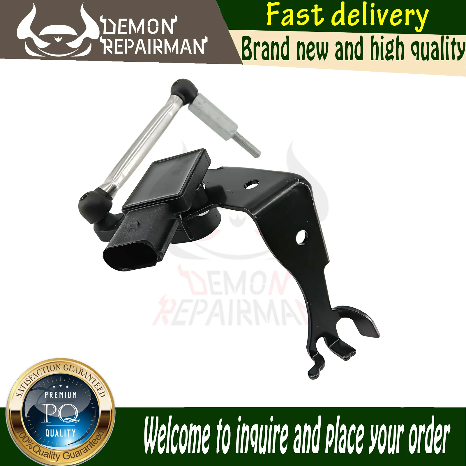 Replacement Of 80A941285C 4K0941285B 80A941285B 80A941285D NEW Headlight Level Sensor Compatible with AUDI Q5 A6 A7 Sportback