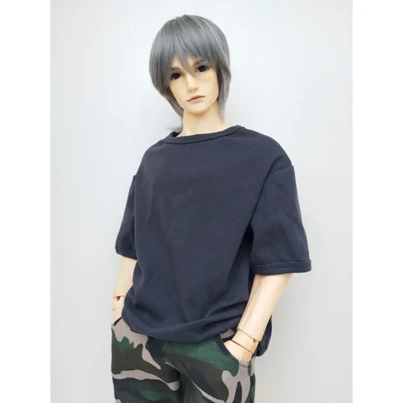 1/3 1/4 1/6 Männliche/weibliche Soldaten Hemd T-Shirt Jeans Kleidung Modell für 26-28 cm BJD Actionfiguren Körperpuppen – Detail 13