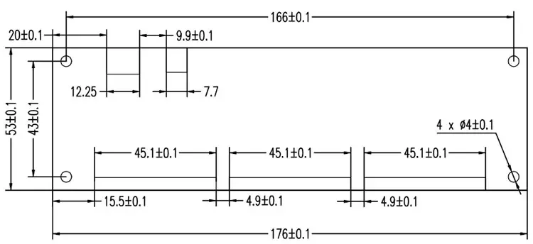 scheda controller invece del controller touchscreen capacitivo proiettato SIS EETI