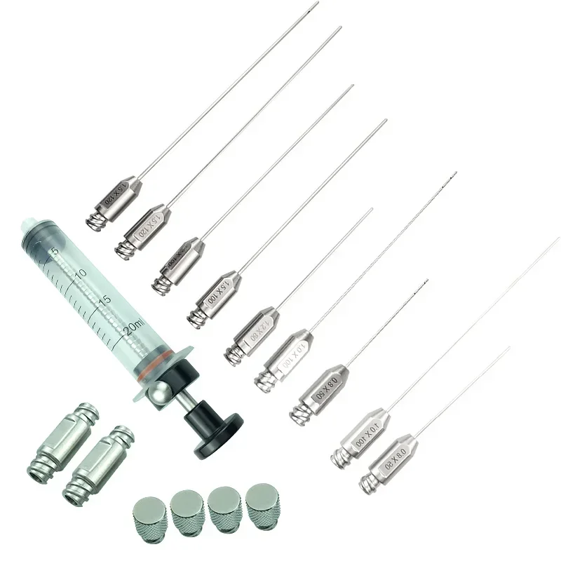 

Face Fat Liposuctions Cannula 22G Transfer Adapter Luer To Luer Tools Micro Cannula Liposuctions Tools