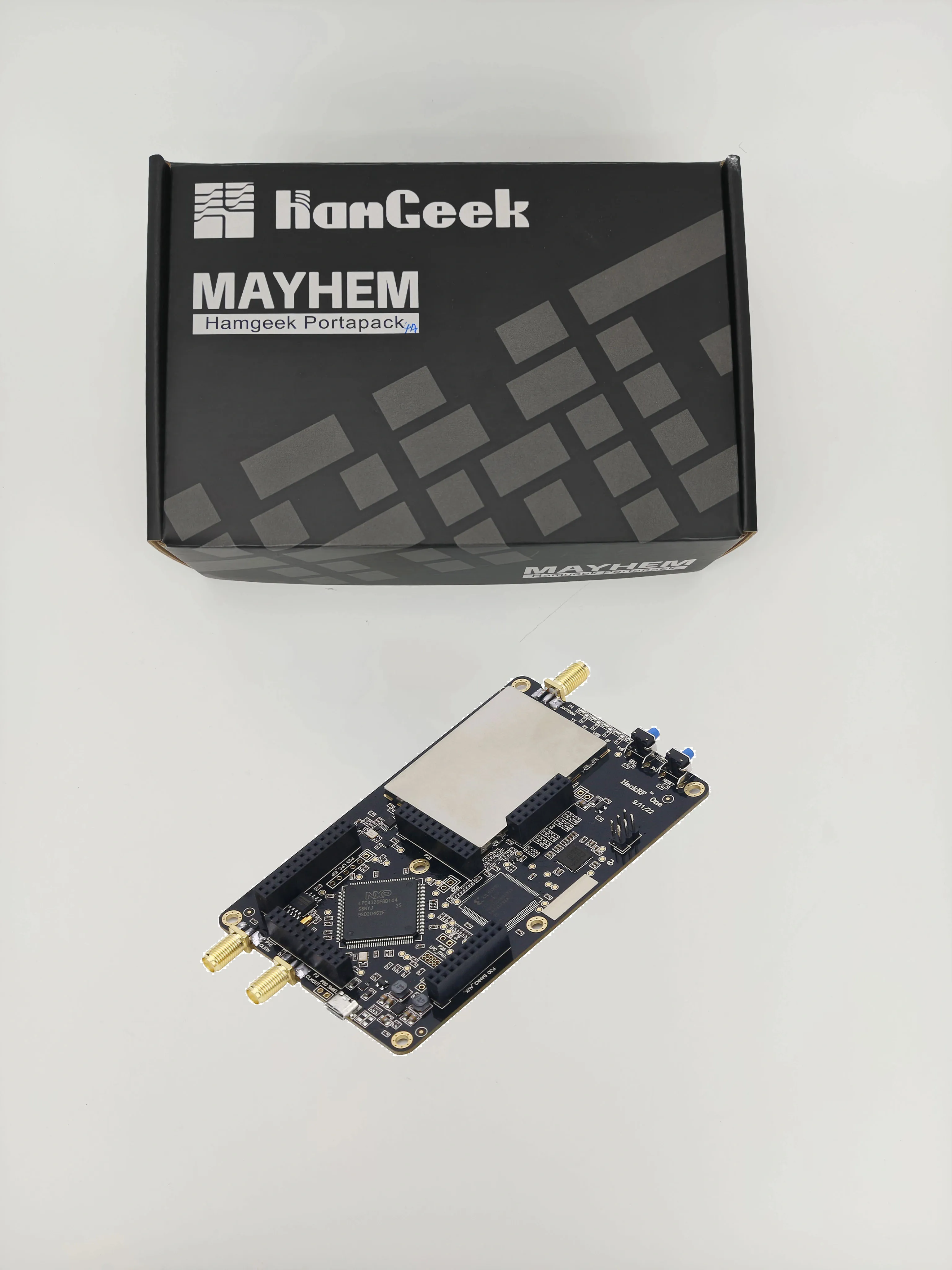 HamGeek R9 V2.2.x MAX2839 Main Board Portapack H4 SDR Radio with Antenna view 5