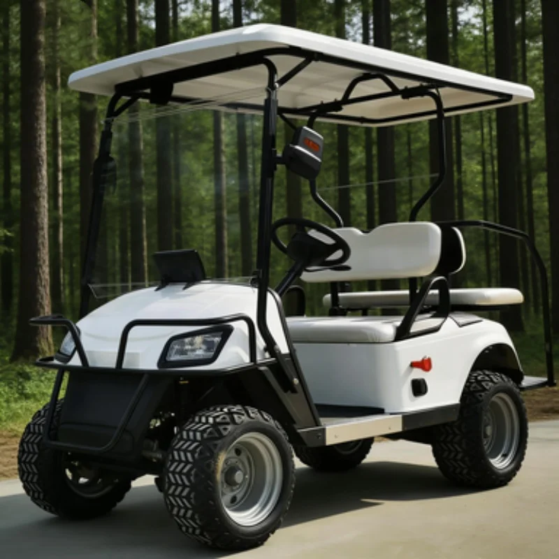 

Аккумуляторная батарея 72В/120Ач от американского бренда, горячая распродажа, с двигателем 5 кВт переменного тока, безопасный электрический гольф-кар для взрослых.