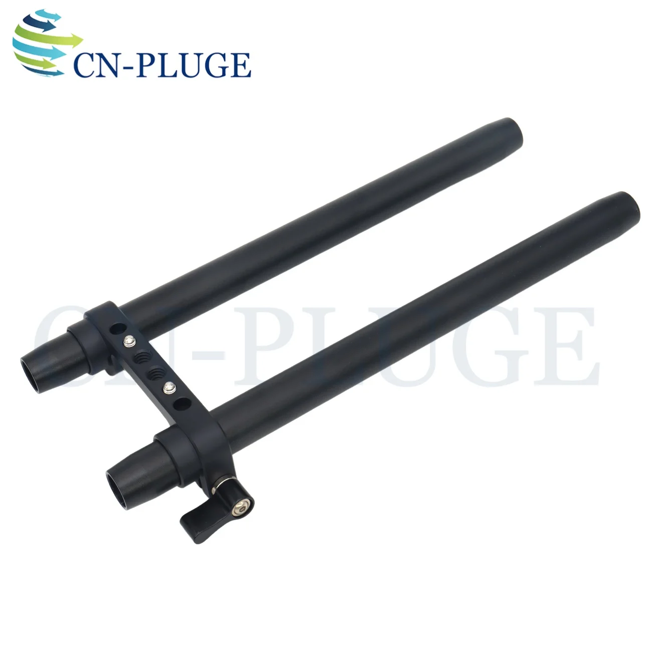 15mm  Dual Rod Support Bracket Aluminum Rail Clamp for DSLR Video Rig Follow Focus Matte Box Photography Accessory